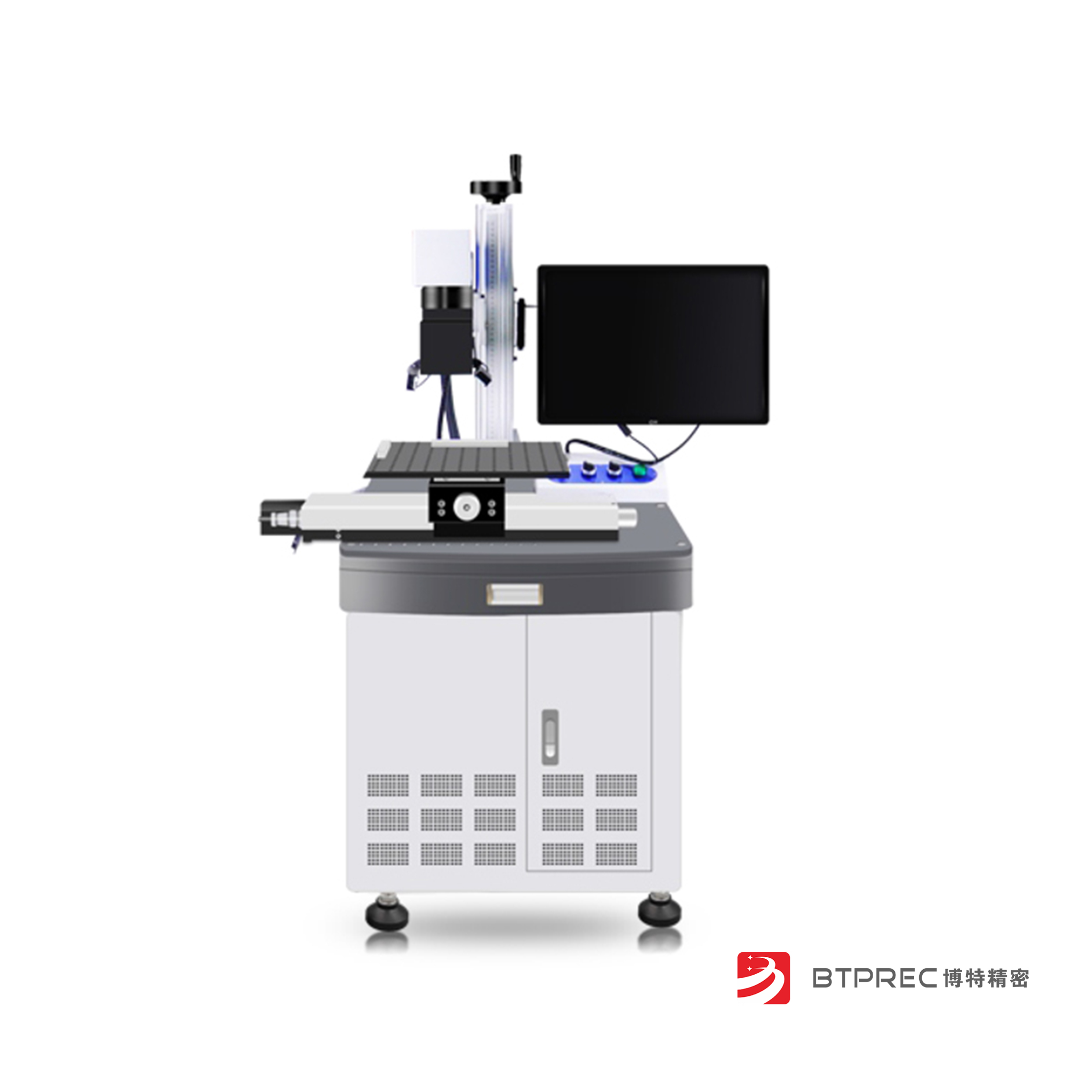 CCD視覺(jué)定位加持！博特精密光纖激光打標(biāo)機(jī)助力電子制造業(yè)效率翻倍